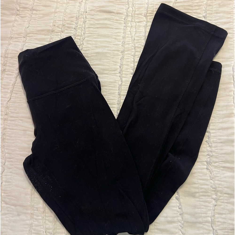 Black Lululemon Flare Leggings